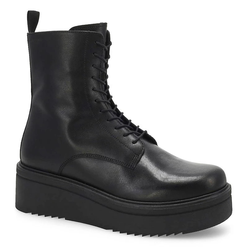 Women's Tara Lace Up Boot - Black