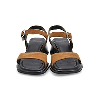 Sandale dcontracte  talon INES, noir, femmes