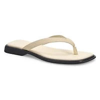 Tongs décontractées IZZY, blanc cassé, femmes
