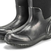 Women's Classic High Shiny Waterproof Boot - Black