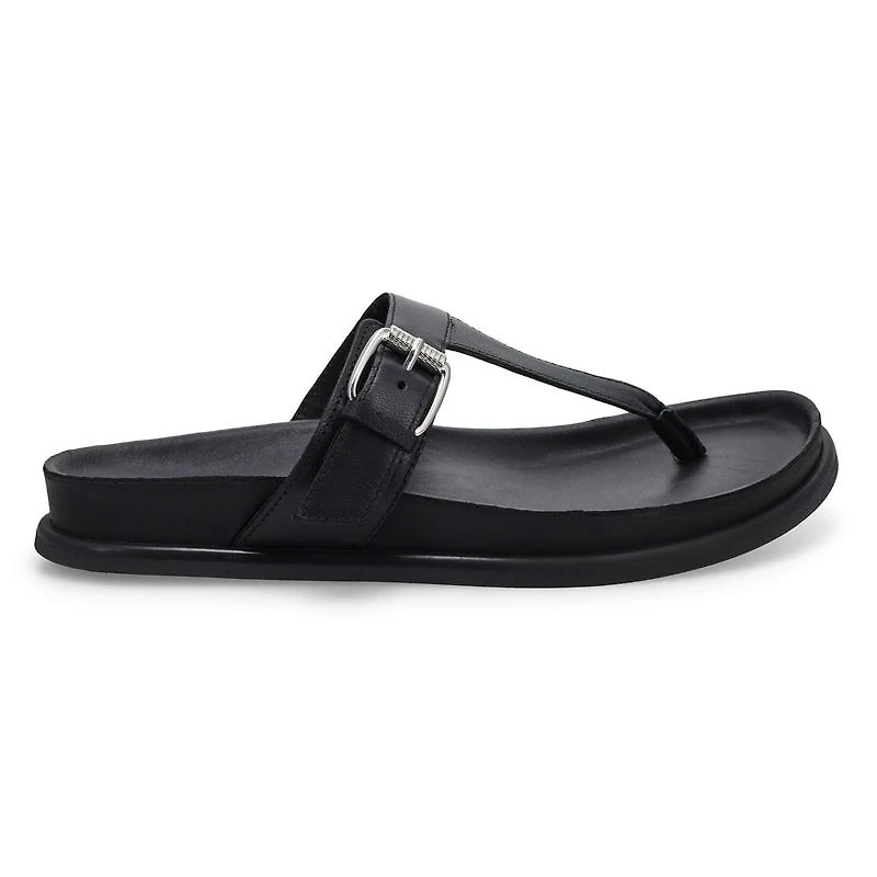 Women's Effie Casual Thong Sandal - Black