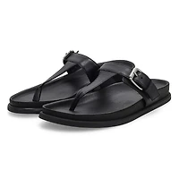 Women's Effie Casual Thong Sandal - Black