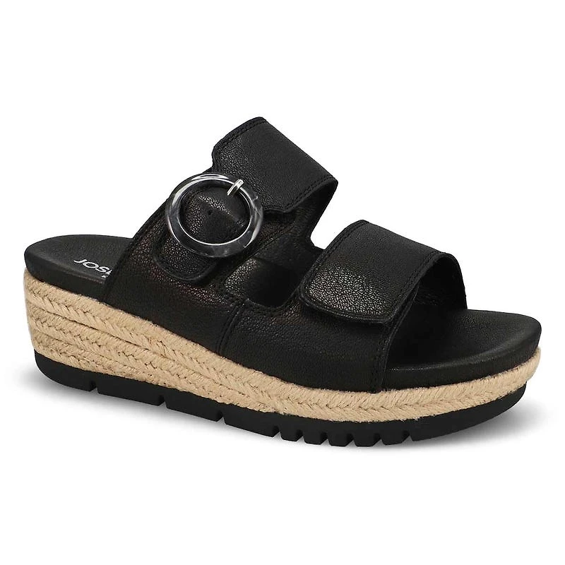 Women's Miranda 04 Wedge Slide Sandal - Black