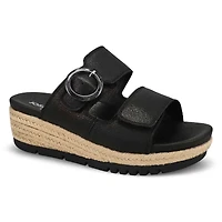 Women's Miranda 04 Wedge Slide Sandal - Black