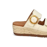 Sandale compense  enfiler MIRANDA 04, noir, femm