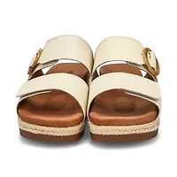 Sandale compense  enfiler MIRANDA 04, noir, femm