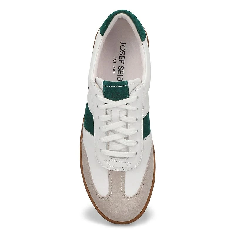 Women's  Joleen 01 Lace Up Leather Sneaker - White