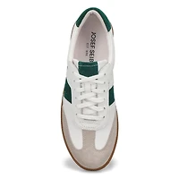 Women's  Joleen 01 Lace Up Leather Sneaker - White