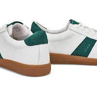 Women's  Joleen 01 Lace Up Leather Sneaker - White