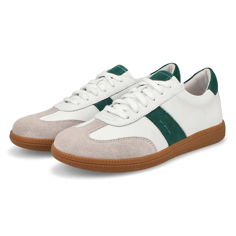Women's  Joleen 01 Lace Up Leather Sneaker - White