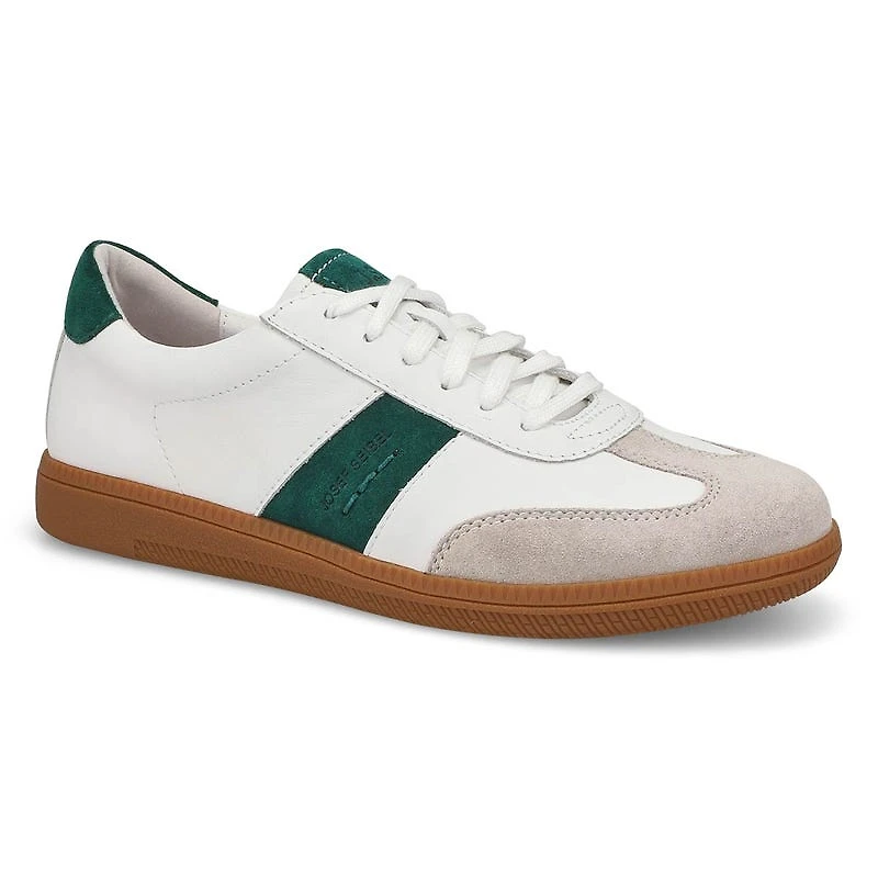 Women's  Joleen 01 Lace Up Leather Sneaker - White