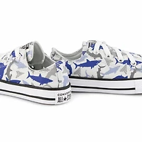 Boys' Chuck Taylor All Star Shark Bite Sneaker - D