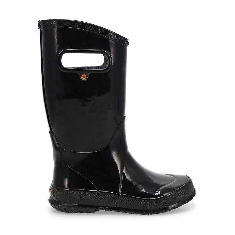 Kid's Rainboot Solid Rain Boot - Black