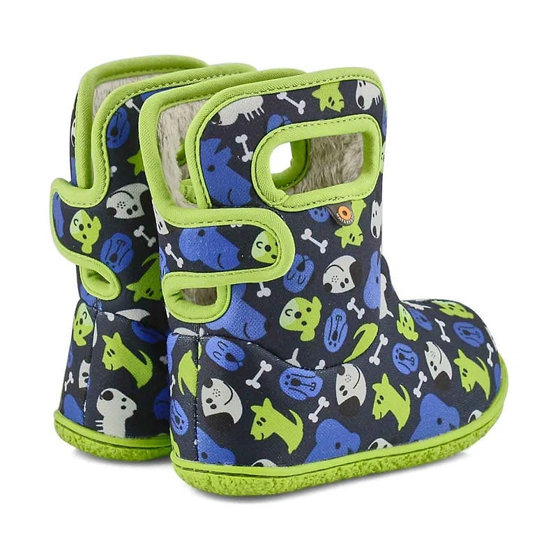 Bottes impermables BABYBOGS PUPPIES, bleu, bbs