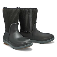 Botte impermable CRANDALL II MID ZIP, noir, femme