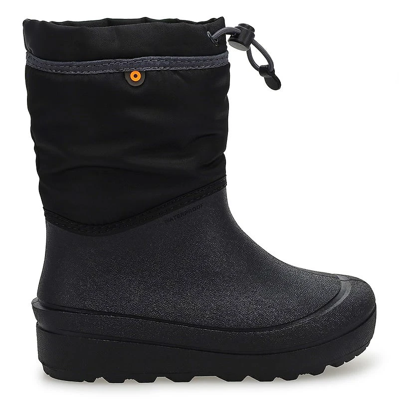 Kids' Snow Shell Solid Winter Boot - Black