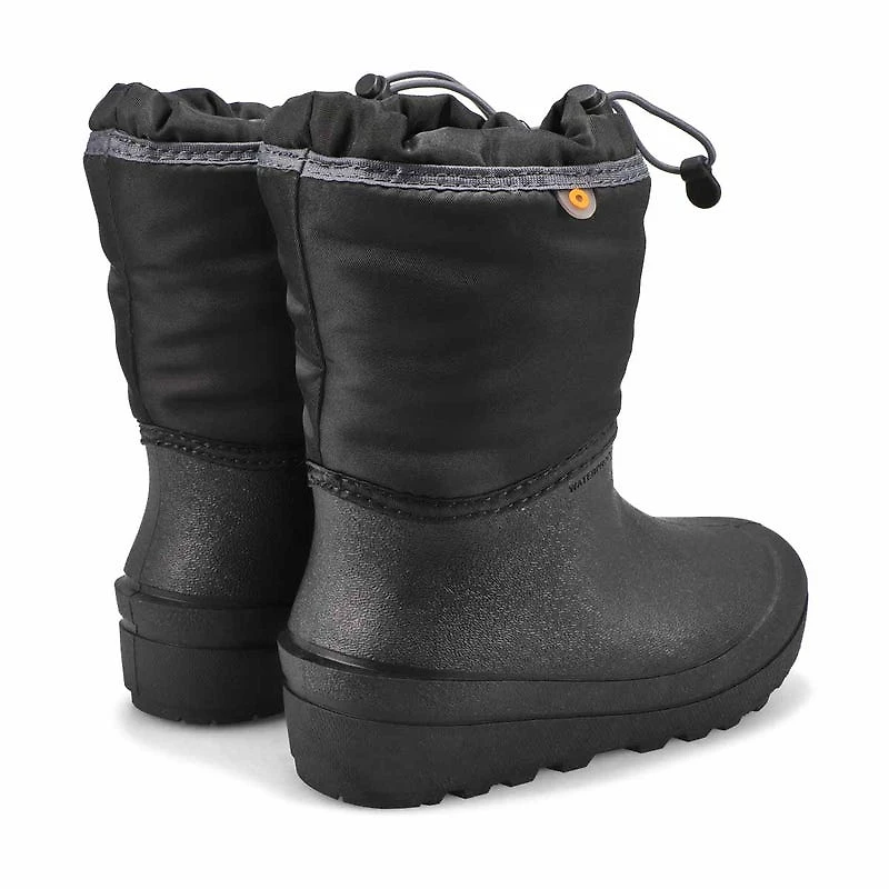 Botte d'hiver SNOW SHELL SOLID, noir, enfants