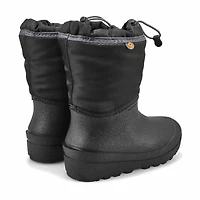 Botte d'hiver SNOW SHELL SOLID, noir, enfants