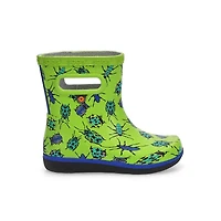 Botte de pluie SKIPPER II BUGS, lime, bbs