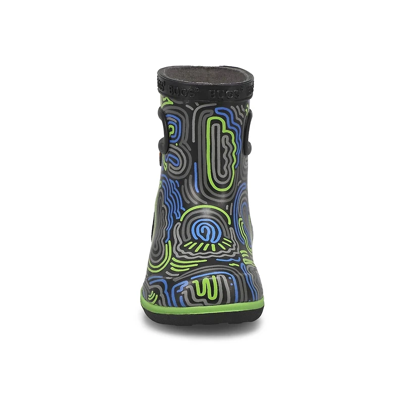 Botte de pluie SKIPPER II CLOUD GEO, noir, bébés