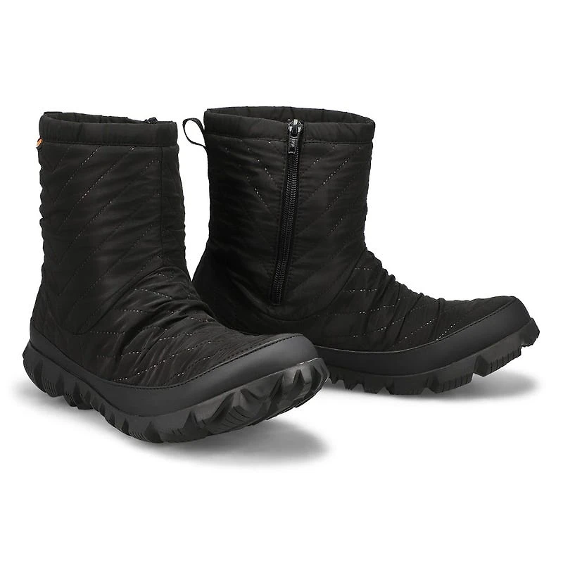 Botte impermable SNOWCATA MID, noir, femmes