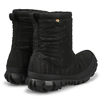 Botte impermable SNOWCATA MID, noir, femmes