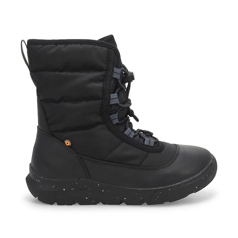 Kids' Skyline Snow Waterproof Winter Boot - Black