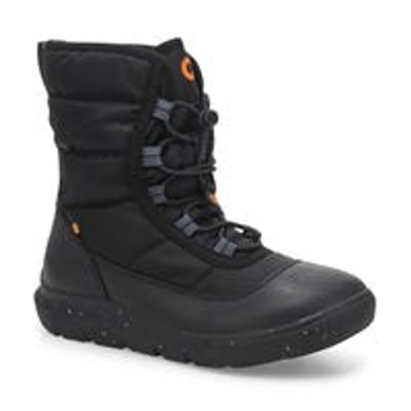 Botte d'hiver imperméable SKYLINE SNOW, noir, enfa