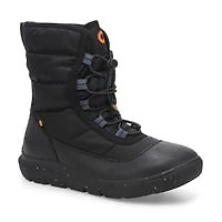 Botte d'hiver imperméable SKYLINE SNOW, noir, enfa