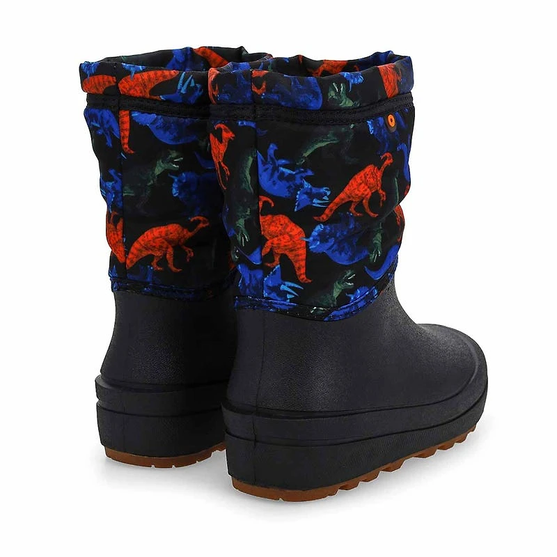 Kids' Snow Shell Solid Winter Boot - Black