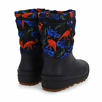 Kids' Snow Shell Solid Winter Boot - Black