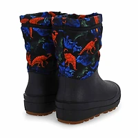 Kids' Snow Shell Solid Winter Boot - Black