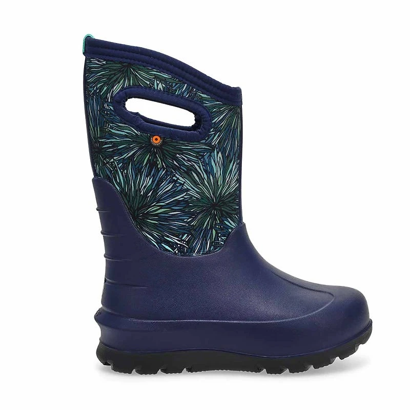 Girls' Neo-Classic Firework Floral Waterproof Boot