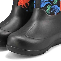 Botte impermable NEO CLASSIC REAL DINO, noir/mult