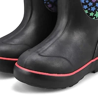 Girls'  Classic II Rainbow Stars Waterproof Boot
