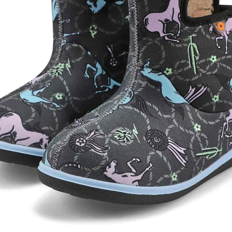 Botte BABY BOGS II SOLID, noir, bbs