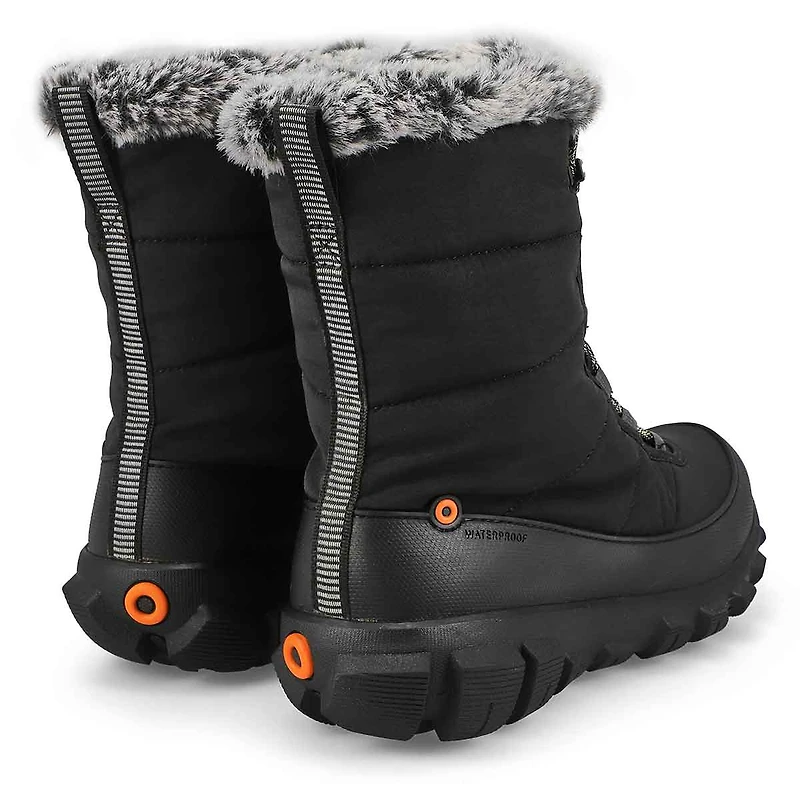 Women's Cedar Quilt Lace Waterproof Boot