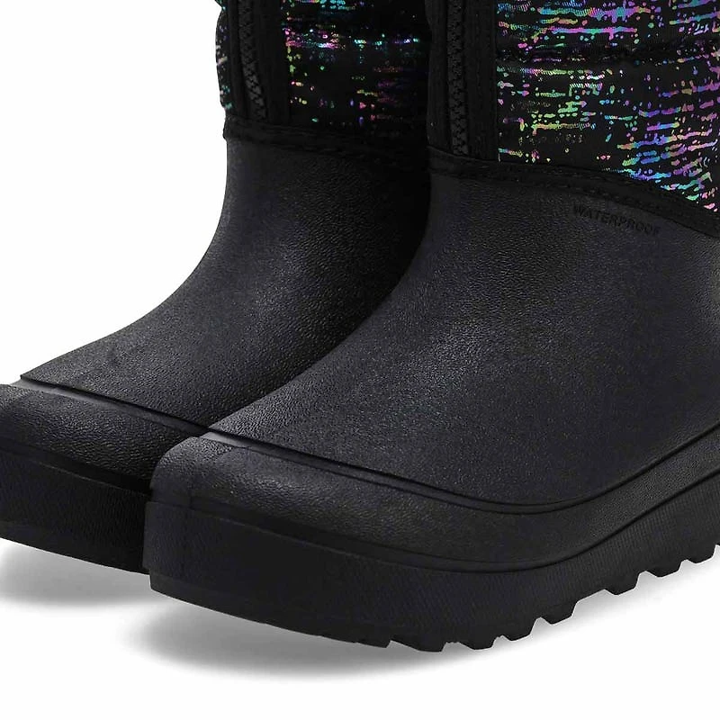 Kids'  Snow Shell Zip Metallic Stripes Waterproof