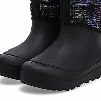 Kids'  Snow Shell Zip Metallic Stripes Waterproof