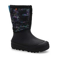 Kids'  Snow Shell Zip Metallic Stripes Waterproof