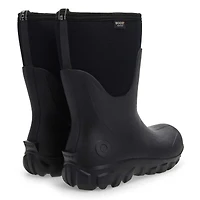 Men's Classic Seamless Mid Waterproof Boot - Black