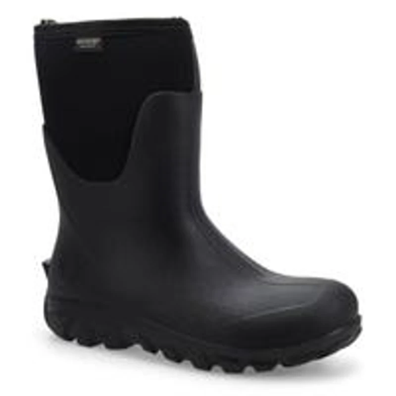 Men's Classic Seamless Mid Waterproof Boot - Black
