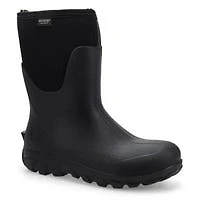 Men's Classic Seamless Mid Waterproof Boot - Black