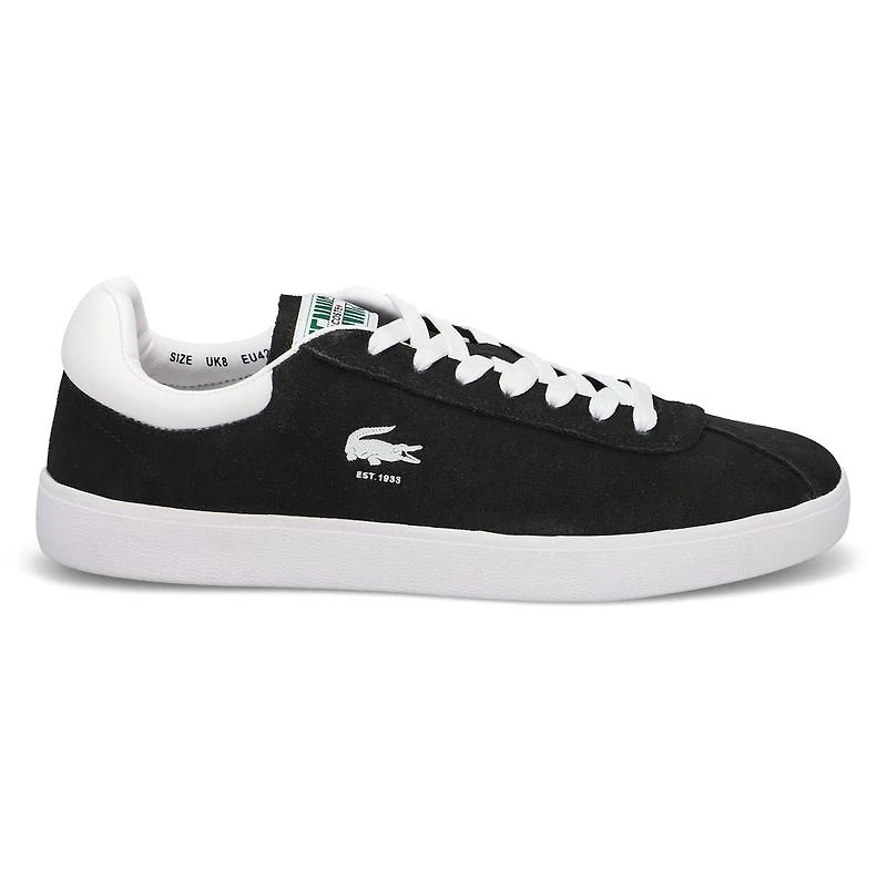 Men's Baseshot Lace Up Fashion Sneaker - Black/Whi