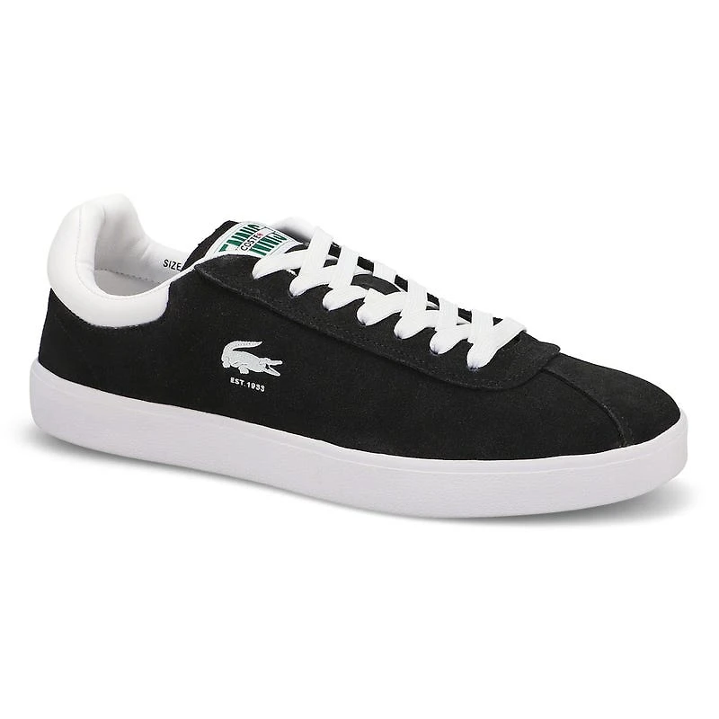 Men's Baseshot Lace Up Fashion Sneaker - Black/Whi