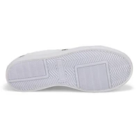 Women's  Ziane Platform Leather Sneaker - White/Go