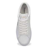 Women's Powercourt 2.0 Leather Sneaker - White/Gol
