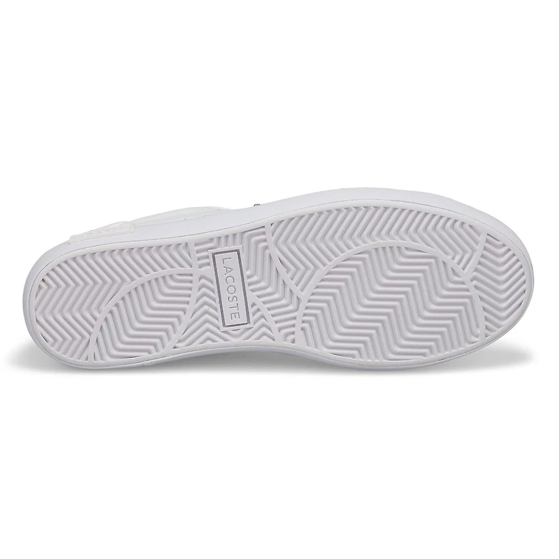 Women's Powercourt 2.0 Leather Sneaker - White/Gol