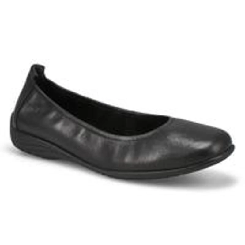 Women's Fenja 01 Leather Ballerina Flat - Basalt
