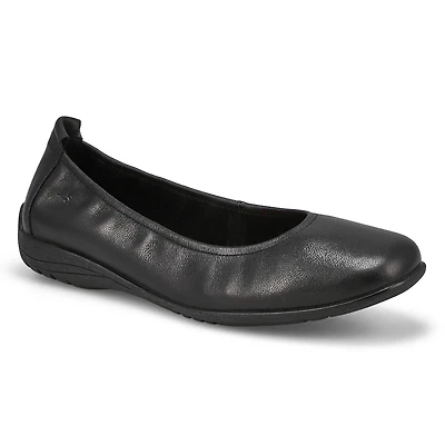 Ballerine en cuir FENJA 01, basalte, femmes